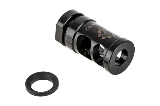 The CMT 9mm compensator comes with a crush washer for installation